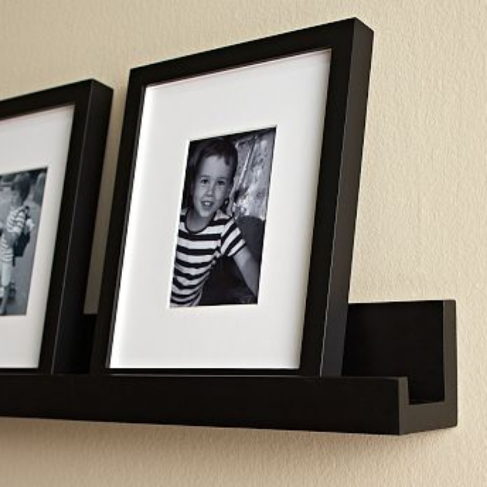 Pottery Barn Espresso Ledge
